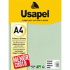 PAPEL VERGE A4 180G C/ 50 FOLHAS COR VERDE - USAPEL