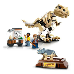 Imagem do JURASSIC WORLD EXPOSICAO DE FOSSIL DO DINOSSAURO T REX-LEGO