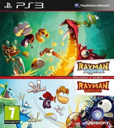Rayman Legends Y Origins Ps3 Digital