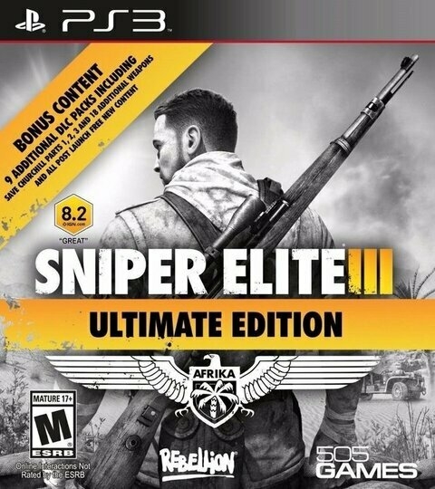 Sniper Elite 3 Ultimate Edition Ps3 Digital