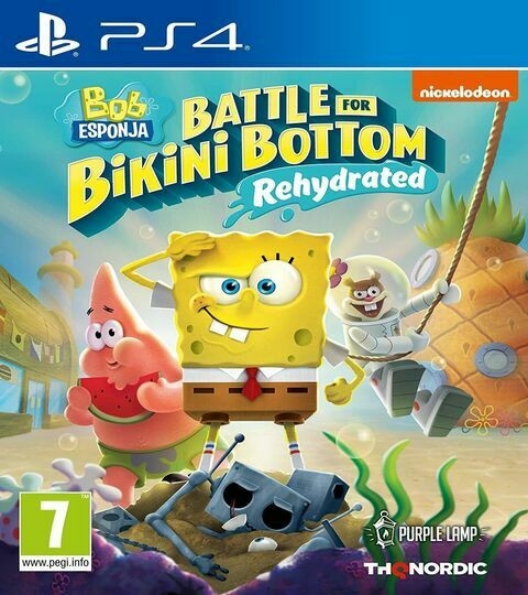 Bob Esponja Battle for Bikini Bottom Rehydrated PS4 Digital