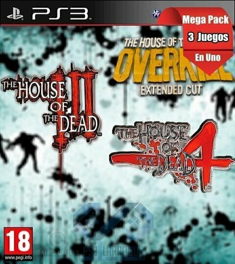 The House Of The Dead Combo Español 3 Juegos Ps3