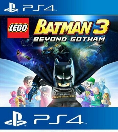 Lego Batman 3: Más Allá De Gotham Deluxe Edition Ps4 Digital