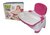 SILLA DE COMER BOOSTER ROSA-BASE BLANCA (OKBB0019)