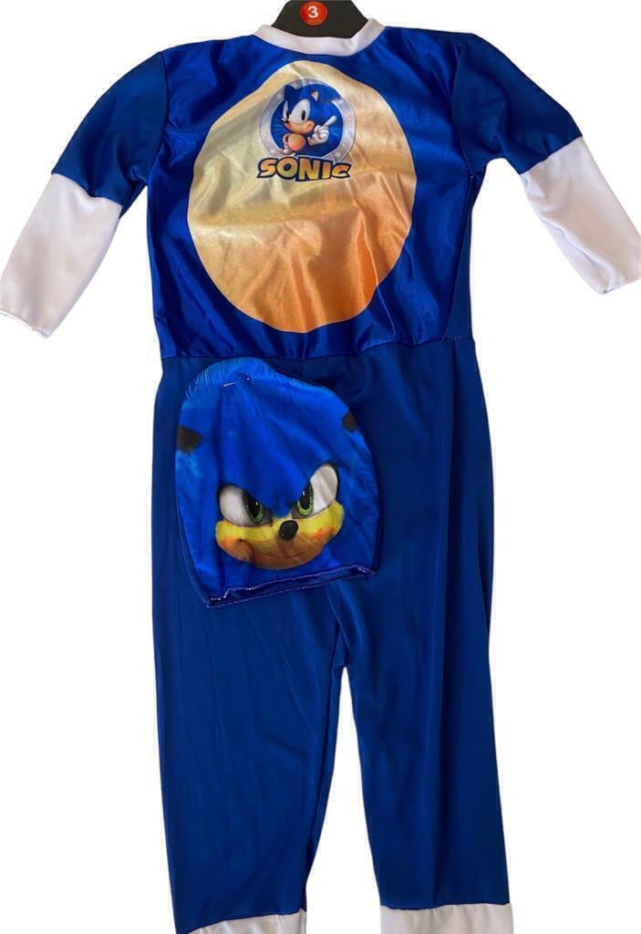 Coty Manía  Disfraz Infantil Sonic Talle 3