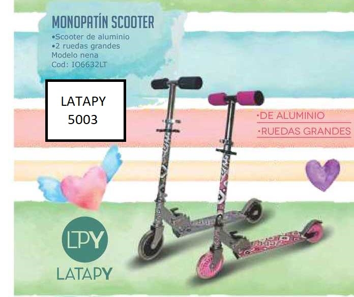 Monopatin Latapy Scooter 3 ruedas 5003A - BICPER Banda