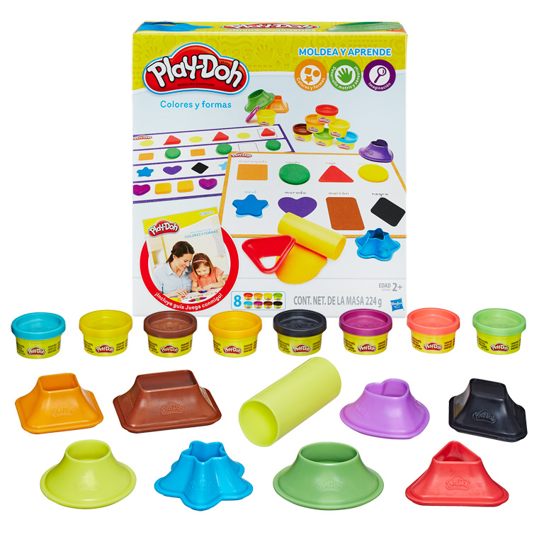 Moldea y aprende play doh top