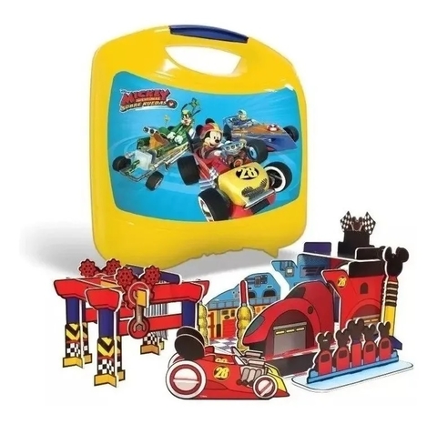 Pista de mickey mouse sobre ruedas hot sale