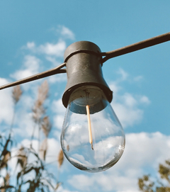 GUIRNALDA DE LUCES LED "PERITA" TRANSPARENTE - 12 METROS (con 10 lámparas) en internet