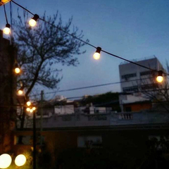 GUIRNALDA DE LUCES LED OPAL CÁLIDA - 10 METROS (con 8 lámparas) en internet