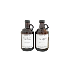 Jabón Líquido Para Ropa + Suavizante - 1000ml - comprar online