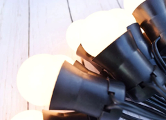 GUIRNALDA DE LUCES INCANDESCENTE OPAL - 10 METROS (con 8 lámparas) - comprar online