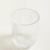 Vaso bajo ripple de vidrio 300 ml | Transparente - comprar online