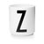 Vaso personal de porcelana A-Z en internet