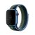 Pulseira Nylon Loop Verde Azul Compatível com Apple Watch - comprar online