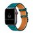 Pulseira Couro Single Tour Azul Compatível com Apple Watch - comprar online