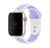 Pulseira Esportiva Furos Branco/Lilás Compatível com Apple Watch - loja online