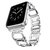 Pulseira Aros Strass Prata Aço compatível com Apple Watch - comprar online