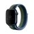 Pulseira Nylon Loop Verde Azul Compatível com Apple Watch na internet