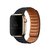 Pulseira Elos Couro Azul Blackout Compatível Com Apple Watch - comprar online