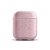 Case Capa Rosa Couro Premium Compatível com AirPods e AirPods 2