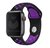 Pulseira Esportiva Furos Preto Violeta Compatível com Apple Watch - comprar online