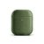 Case Capa Verde Couro Premium Compatível com AirPods e AirPods 2