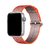 Pulseira Nylon Fecho Laranja Espacial Compatível com Apple Watch