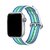 Pulseira Nylon Fecho Azul Verde Compatível com Apple Watch