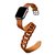 Pulseira Couro Double Tour Gourmette Marrom Compatível com Apple Watch na internet