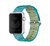 Pulseira Nylon Fecho Azul-Turquesa Compatível com Apple Watch