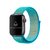 Pulseira Nylon Loop Azul Aciano Compatível com Apple Watch na internet