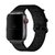 Pulseira Couro Aire Preto Compatível com Apple Watch