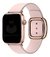 Imagem do Pulseira Couro Fecho Moderno Magnético Rosa Compatível com Apple Watch