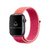 Pulseira Nylon Loop Rosa Romã Compatível com Apple Watch - Baú do Viking