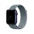 Pulseira Nylon Loop Cinza Obsidian Compatível com Apple Watch - loja online