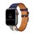 Pulseira Couro Single Tour Azul Estampado Compatível com Apple Watch - comprar online