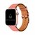 Pulseira Couro Single Tour Rosa Compatível com Apple Watch