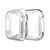 Case Bumper 360º Prata Compatível com Apple Watch