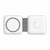 Imagem do Dock Carregadora Dobrável Dual Wireless Branca Para iPhone Apple Watch e AirPods