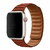 Pulseira Elos Couro Cobre Compatível Com Apple Watch