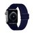 Pulseira Nylon Solo Azul Marinho Compatível com Apple Watch