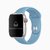 Pulseira Sport Silicone Azul Cerúleo Compatível com Apple Watch