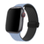 Pulseira Borracha Fecho Magnético Carbono Azul Preto Compatível com Apple Watch - comprar online