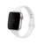 Pulseira Sport Slim Silicone Branca Compatível com Apple Watch