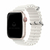 Pulseira Silicone Oceano Branca Compatível com Apple Watch
