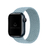 Pulseira Loop Solo Trançada Azul Cerúleo Compatível Com Apple Watch - Baú do Viking