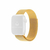 Pulseira Aço Milanese Dourado Amarelo Compatível com Apple Watch - comprar online