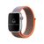 Pulseira Nylon Loop Cinza Laranja Compatível com Apple Watch - Baú do Viking