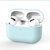 Case Capinha Silicone Turquesa Compatível com AirPods Pro - comprar online